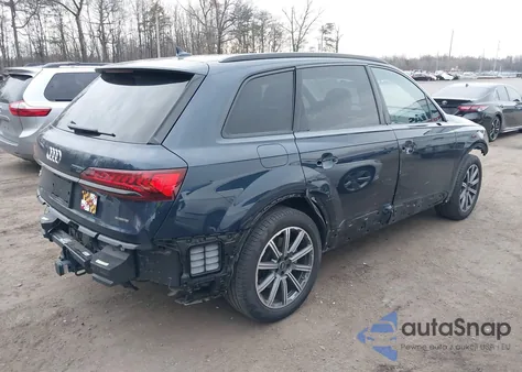 2024 Audi Q7 Premium Plus 45 Tfsi Quattro Tiptronic из США, поврежденный, VIN WA1LCBF77RD000324